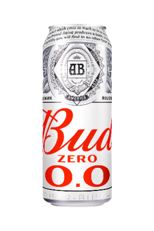 Bud пиво безалкогольное, 0.45 л.