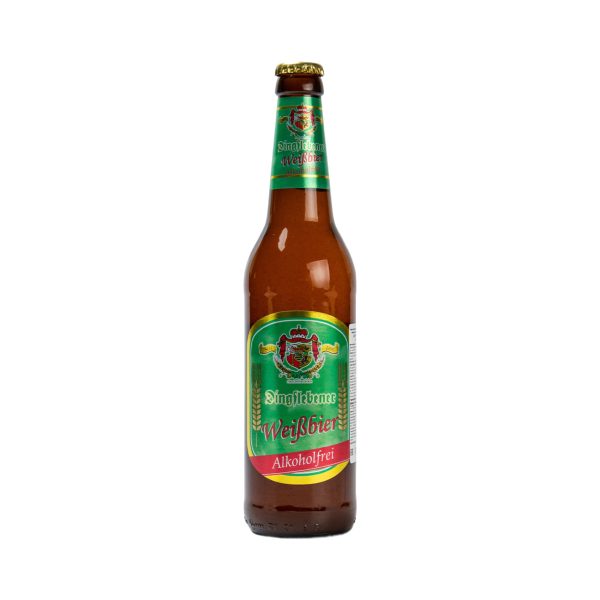 Пиво Dinglöbener Weizen безалкогольное светлое пшеничное нефильтрованное 0,5 л (Германия)